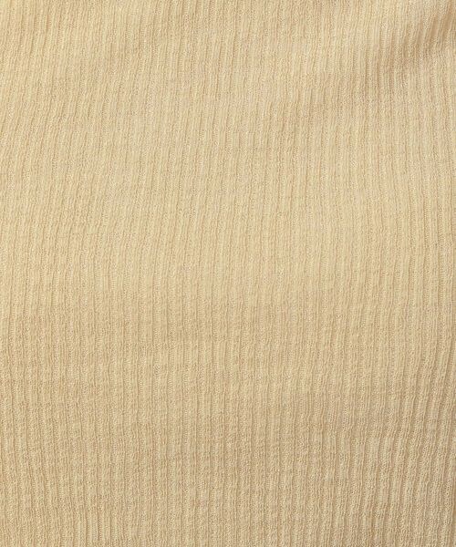 BAYFLOW（ベイフロー）の「≪予約≫シアーロンT（トップス・レディース・オフホワイト11/ブラック19/ピスタチオ61・F）」の21枚目の写真