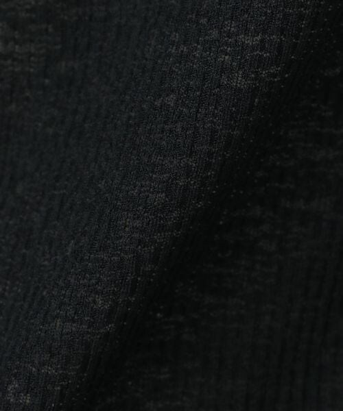 BAYFLOW（ベイフロー）の「≪予約≫シアーロンT（トップス・レディース・オフホワイト11/ブラック19/ピスタチオ61・F）」の20枚目の写真