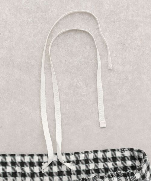 LEPSIM（レプシィム）の「ハタラク7DAYS柄テーパードパンツ（パンツ・レディース・ギンガムチェック10/ネイビー×ストライプ88・SS/S/M/L/LL）」の13枚目の写真