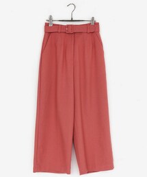 DHOLIC | ベルトset Aラインワイドクロップドパンツ(その他パンツ)