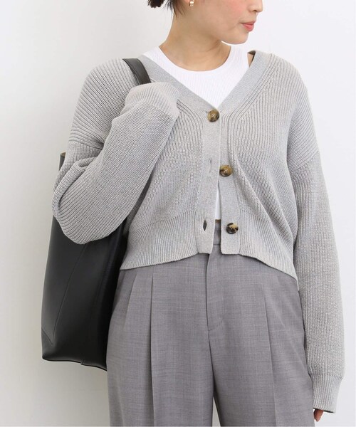 完売 美品 Deuxieme Classe Si/Co Short カーディガン Deuxieme Classe（ドゥーズィエムクラス）の「Co/Si Cropped