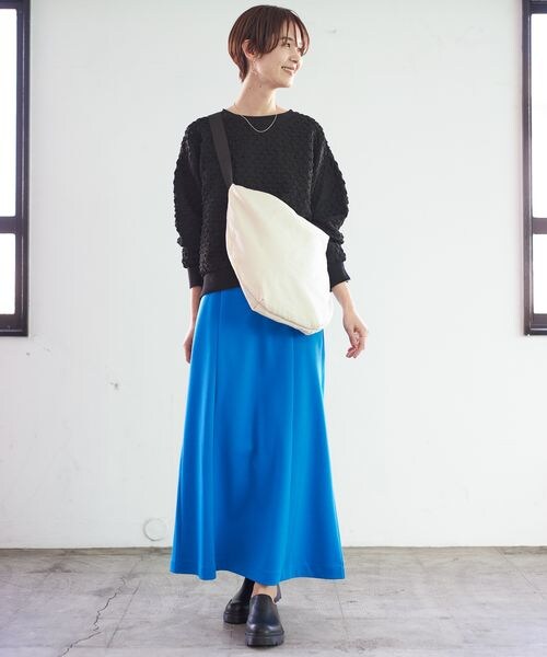 LEPSIM（レプシィム）の「ナイロンナナメガケバッグ（バッグ・レディース・アイボリー08/ブラック09/カーキ72・ONE SIZE）」の3枚目の写真