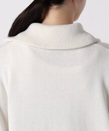 Deuxieme Classe トリコット ジーン マーク HALF ZIP Deuxieme Classe（ドゥーズィエムクラス）の「WHITE BORDER HALF ZIP