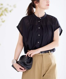 JOURNAL STANDARD（ジャーナルスタンダード）の「《予約》80ローンタックボリュームシャツ（トップス）」