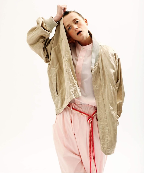 ts(s) GARMENT DYE SATIN JACKET ティーエスエス JOURNAL STANDARD LUXE（ジャーナルスタンダード ラックス）の