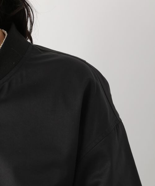 LEPSIM（レプシィム）の「MA1ブルゾン（ジャケット/アウター・レディース・ブラック09/グレージュ13/カーキ78・FREE SIZE）」の13枚目の写真