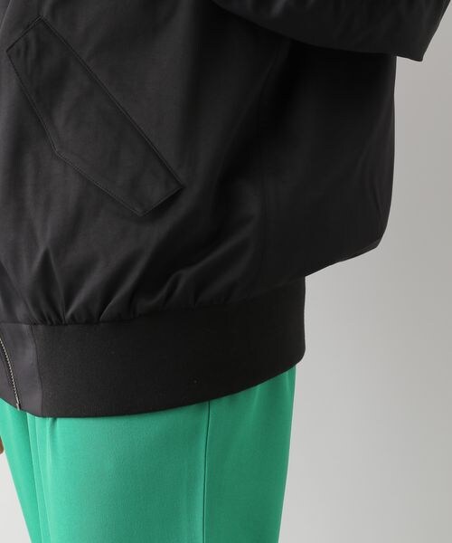 LEPSIM（レプシィム）の「MA1ブルゾン（ジャケット/アウター・レディース・ブラック09/グレージュ13/カーキ78・FREE SIZE）」の16枚目の写真