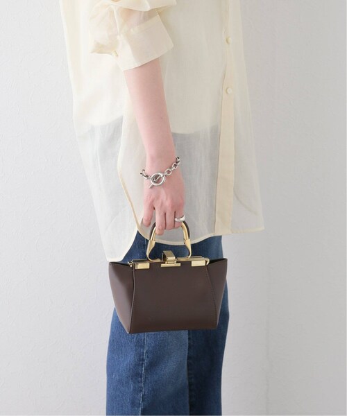 plage（プラージュ）の「別注 AMLET MINI POCKET バッグ（バッグ・ブラウン B/(022)/フリー/在庫あり）」の17枚目の写真