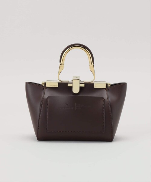 plage（プラージュ）の「別注 AMLET MINI POCKET バッグ（バッグ・ブラウン B/(022)/フリー/在庫あり）」の1枚目の写真