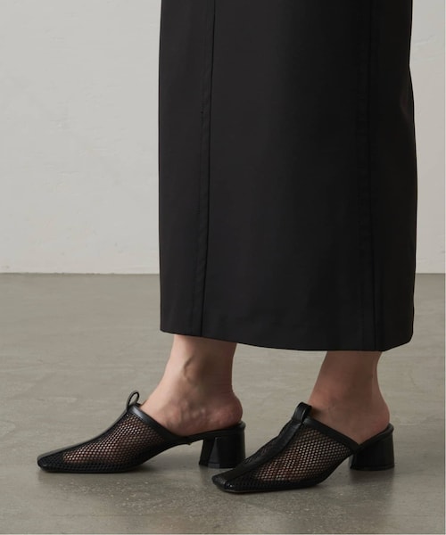 即完】ルタロン/グリーズ ビジューネットミュール LE TALON｜GRISE