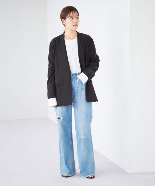 plage（プラージュ）の「《予約》【R'IAM】 キュプラ ブラウス