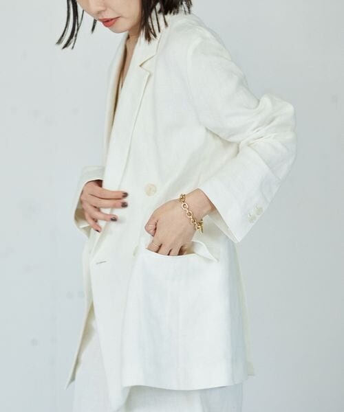 BABYLONE（バビロン）の「キャンバスリネンジャケット（）」 - WEAR