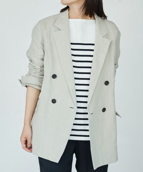 BABYLONE キャンバスリネンジャケット BABYLONE（バビロン）の「キャンバスリネンジャケット（）」 - WEAR