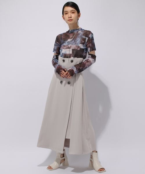 HARE（ハレ）の「ハイウエストボタンスリットスカート（）」 - WEAR