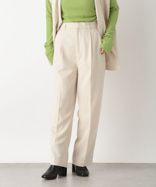 LOWRYS FARM（ローリーズファーム）の「バスケットワイドパンツ（パンツ・レディース・アイボリー08/ブラック09/ブラウン58・M/L）」の17枚目の写真