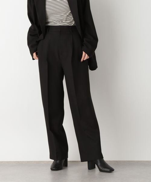 LOWRYS FARM（ローリーズファーム）の「バスケットワイドパンツ（パンツ・レディース・アイボリー08/ブラック09/ブラウン58・M/L）」の21枚目の写真