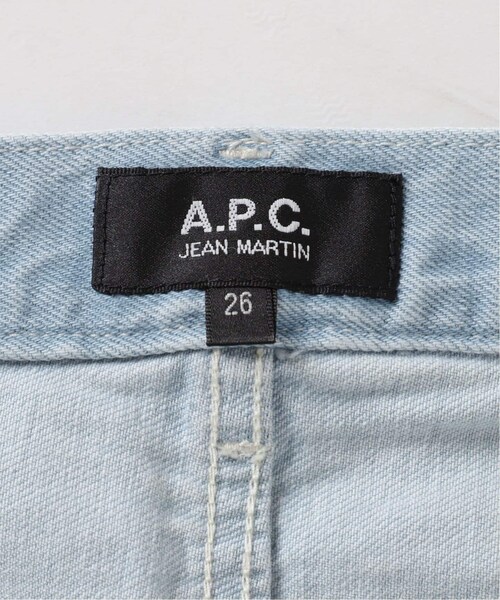 A.P.C. for IENA EAN MARTIN アイスウォッシュデニム IENA（イエナ）の「《予約》別注 JEAN MARTIN アイス