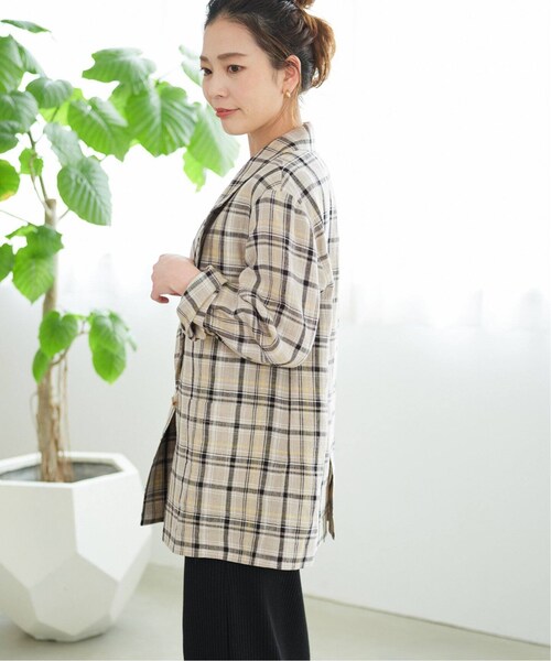 B.C STOCK ベーセーストック　リネンダブル　ジャケット B.C STOCK（ベーセーストック）の「《予約》リネンジャケット