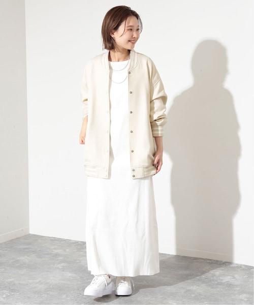 【美品✨】SLOBE IENA イエナ PEポンチスタジャン ナチュラル SLOBE IENA（スローブイエナ）の「PEポンチスタジャン（）」 - WEAR