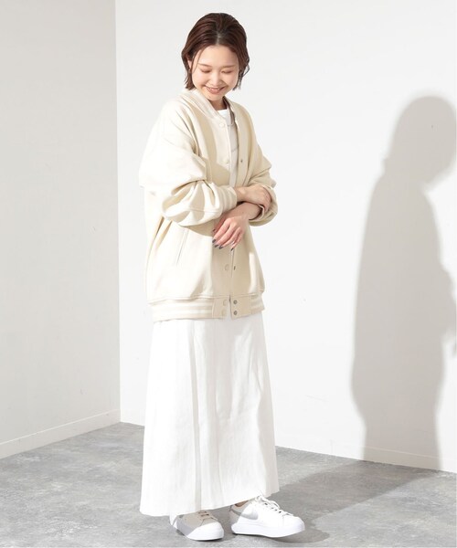 【美品✨】SLOBE IENA イエナ PEポンチスタジャン ナチュラル SLOBE IENA（スローブイエナ）の「PEポンチスタジャン（）」 - WEAR