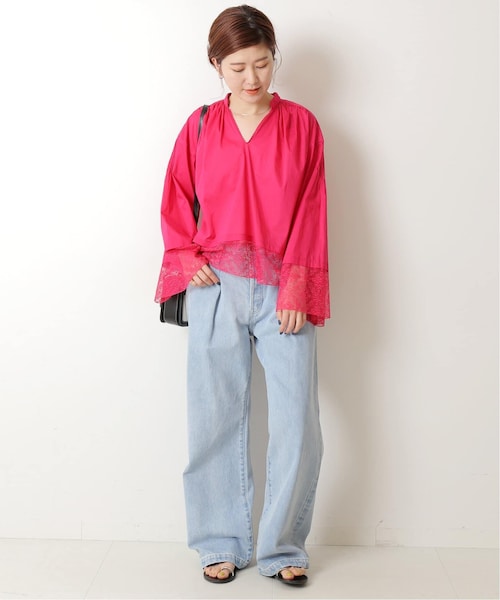 Spick & Span（スピックアンドスパン）の「≪予約≫レースヴィンテージライクブラウス（その他・ホワイト/フリー）」の17枚目の写真
