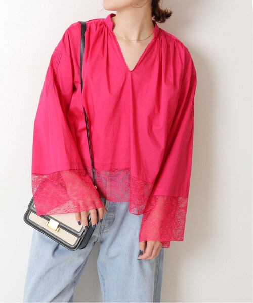 Spick & Span（スピックアンドスパン）の「≪予約≫レースヴィンテージライクブラウス（その他・ホワイト/フリー）」の22枚目の写真