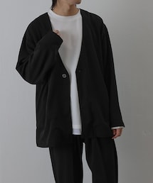 COLONY 2139（コロニートゥーワンスリーナイン）の「【SS先行予約／セットアップ対応】カットツイルノーカラージャケット（ノーカラージャケット）」