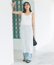 RIVE DROITE（リヴドロワ）の「予約【女性らしいポイントが沢山】チュールキャミワンピース（ワンピース/ドレス）」