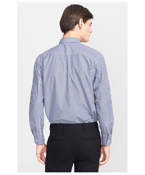 COMME des GARCONS(コムデギャルソン)の「Comme des Garçons Trim Fit Stripe Shirt(シャツ/ブラウス・メンズ・Blue/ White Stripes・Regular Medium/Regular Small/Regular Large/Regular X-Large)」の4枚目の写真