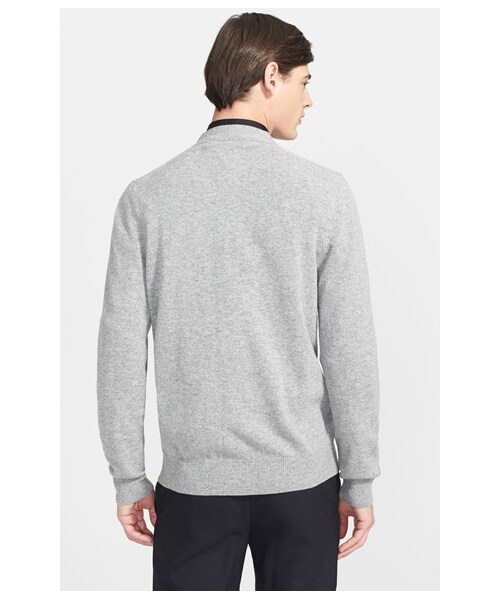 COMME des GARCONS（コムデギャルソン）の「Comme des Garçons Lambswool Cardigan（カーディガン/ボレロ・メンズ・Light Grey/Light Camel・Regular Large/Regular X-Large/Regular Medium/Regular Small）」の2枚目の写真