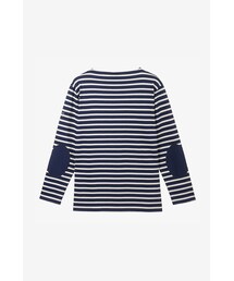 SAINT JAMES | [Saint James] GUILDO ELBOW PATCHES - Marine/Ecru(051)