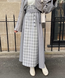 one after another NICE CLAUP | スタッフ考案！ブロッキングチェックスカート(スカート)