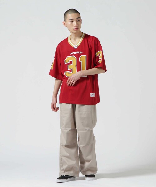 AVIREX(アヴィレックス)の「【WEB&DEPOT限定】TC TWILL SNOW PANTS / スノーパンツ(パンツ・ベージュ/グリーン/サックス・S/M/L)」の8枚目の写真