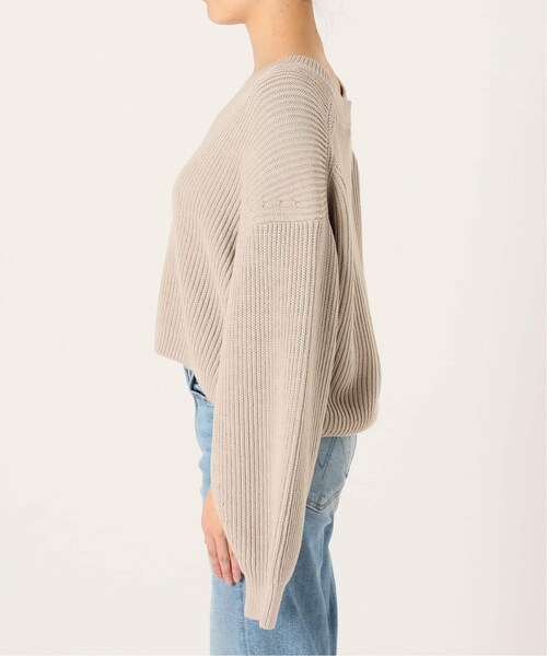 ドゥーズィエムクラス Design Sleeve Cropped プルオーバー MUSE de Deuxieme classe（ミューズデドゥーズィエムクラス）の