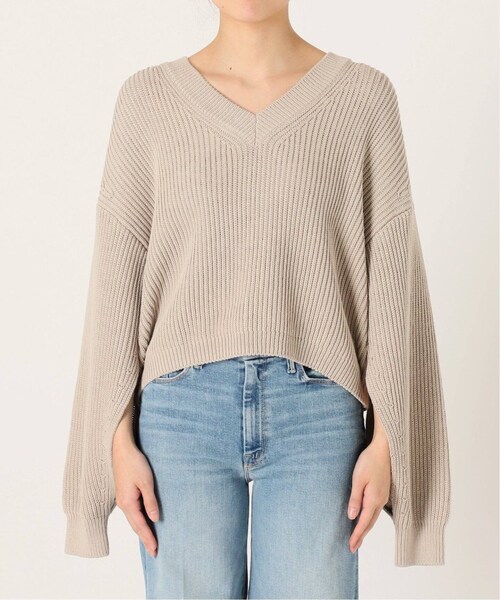 ドゥーズィエムクラス Design Sleeve Cropped プルオーバー MUSE de Deuxieme classe（ミューズデドゥーズィエムクラス）の