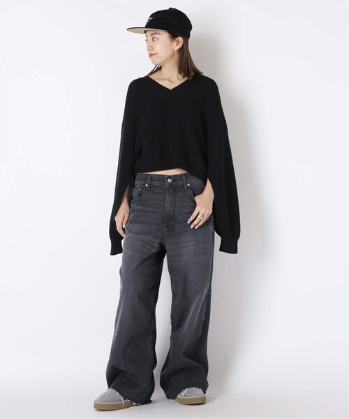 ドゥーズィエムクラス Design Sleeve Cropped プルオーバー MUSE de Deuxieme classe（ミューズデドゥーズィエムクラス）の