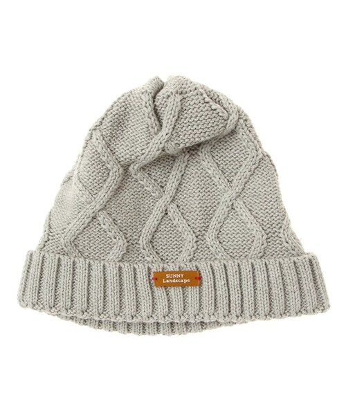 apres les cours（アプレレクール）の「basic ニット帽（帽子・キッズ・グレー/アイボリー/レッド/イエロー・48-50/52-54/56-58）」の5枚目の写真