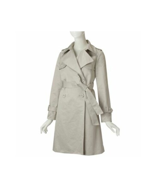 BIANCA EPOCA（ビアンカエポカ）の「アーティローザライナー付きトレンチコート（ジャケット/アウター・レディース・ライトグレー/ネイビー/ベージュ・36）」の2枚目の写真