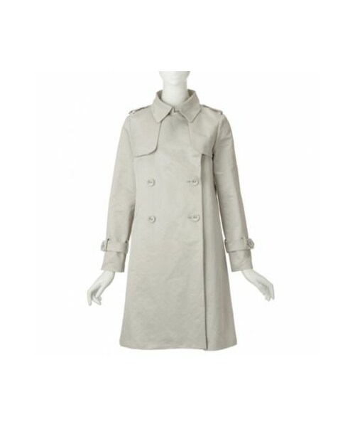 BIANCA EPOCA（ビアンカエポカ）の「アーティローザライナー付きトレンチコート（ジャケット/アウター・レディース・ライトグレー/ネイビー/ベージュ・36）」の4枚目の写真