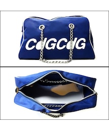 COMME des GARÇONS コムデギャルソン／ロゴ入りボストン コムデギャルソンオムプリュス ナイロン ボストンバッグ
