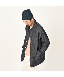 【美品】45R 麦デニムの908カバーオール（影色納戸 重） サイズ2 美品】45R 麦デニムの908カバーオール（影色納戸 重） サイズ2 45R麦