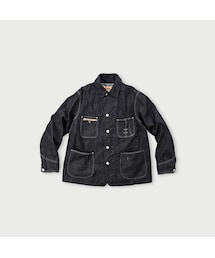 45R（フォーティファイブアール）の「麦デニムの908カバーオール（影色