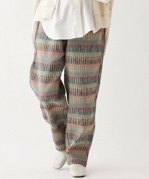 JOURNAL STANDARD relume（ジャーナルスタンダード　レリューム）の「《予約》ゴブラン織り ストライプイージーパンツ（パンツ・グレーB/(008)/M/在庫あり/L）」の8枚目の写真