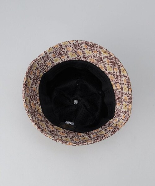 Needles（ニードルス）の「Bermuda Hat - Poly Jq.（帽子・ブラウン/イエロー/パープル・M）」の6枚目の写真