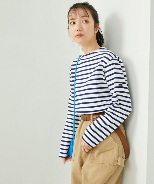 SAINT JAMES（セントジェームス）の「OUESSANT（その他・ブラック/ピンク/グリーン/ネイビー・1）」の3枚目の写真