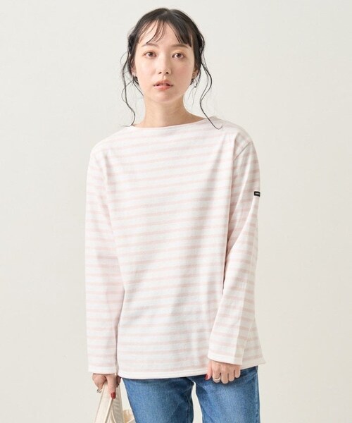 SAINT JAMES（セントジェームス）の「OUESSANT（その他・ブラック/ピンク/グリーン/ネイビー・1）」の6枚目の写真