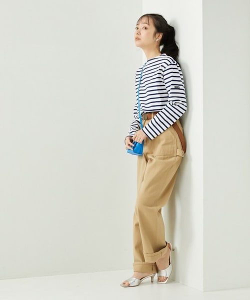 SAINT JAMES（セントジェームス）の「OUESSANT（その他・ブラック/ピンク/グリーン/ネイビー・1）」の2枚目の写真