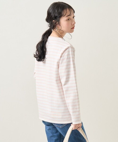 SAINT JAMES（セントジェームス）の「OUESSANT（その他・ブラック/ピンク/グリーン/ネイビー・1）」の7枚目の写真