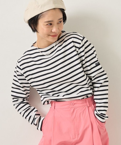 SAINT JAMES（セントジェームス）の「OUESSANT（その他・ブラック/ピンク/グリーン/ネイビー・1）」の17枚目の写真