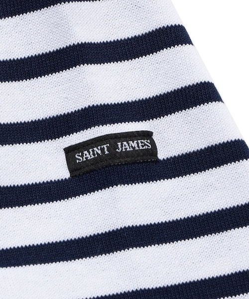 SAINT JAMES（セントジェームス）の「OUESSANT/ウエッソン（その他・ホワイト/ブラック/ボーダー/ストライプ・4）」の5枚目の写真